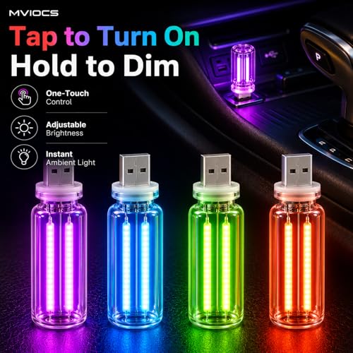 Car Ambient Lights (4 Blue)