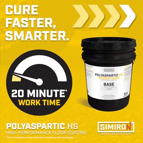 Polyaspartic High Solids Topcoat Coating System (Medium Cure)