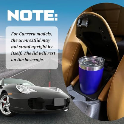 Center Console Cup Holder Insert for Porsche 911 996 & for Boxster 986 1997‑2004 and for Carrera 1999 (18*12*10cm)