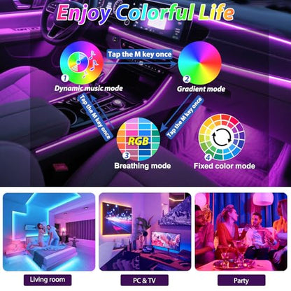 Car Led Strip Lights (2 Lights)