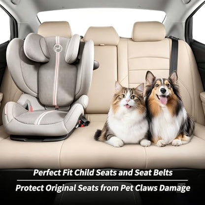 Camry Car Seat Covers Custom Fit for Toyota 2025 2026 Camry (Leatherette(Beige) / 2025-2026 Camry Hybrid (Le Se))
