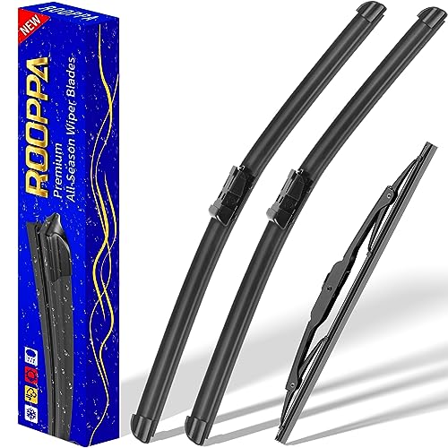 3 Wipers Fits GMC Terrain 2011 (24"/17"/13")