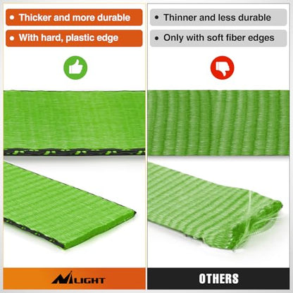 2" x 38" Axle Tie Down Straps with D (4Pcs 2in x 38in Axle Tie Down Straps Green)