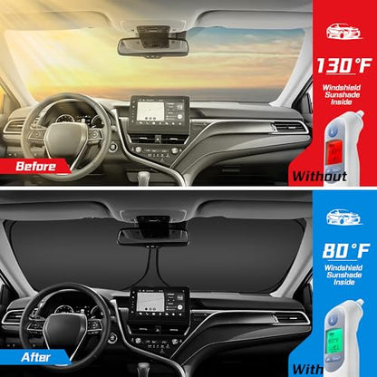 Windshield Sun Shade for Volkswagen VW Taos 2022 (for VW Taos 2022-2026 2027)