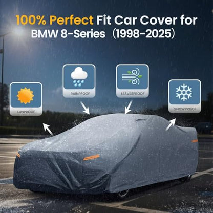 Waterproof BMW 8 (Coupe Car Cover / Custom Fit BMW 8 Series)