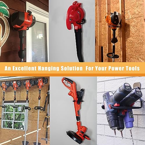Garden Power Tool Hanger (Black-2 P)