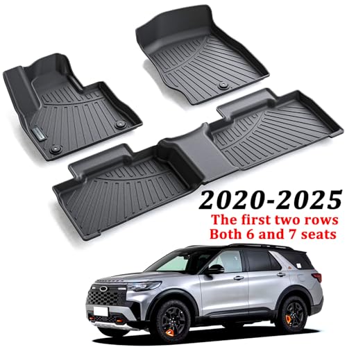 2 Rows Floor Mats for 2020