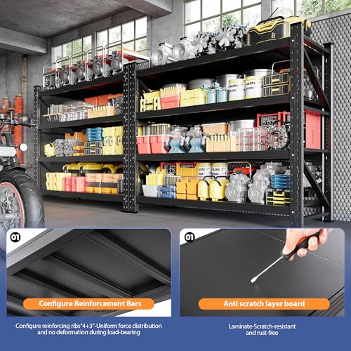 3000LBS Storage Shelves (24"D x 48"W x 70"H)