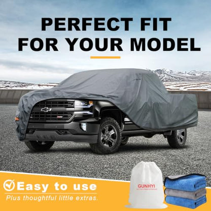 Premium Truck Cover Custom Fit Chevrolet Silverado 2500HD (06 Chevrolet / 6.25 Silverado 2500HD/3500HD Crew Cab Short Bed)