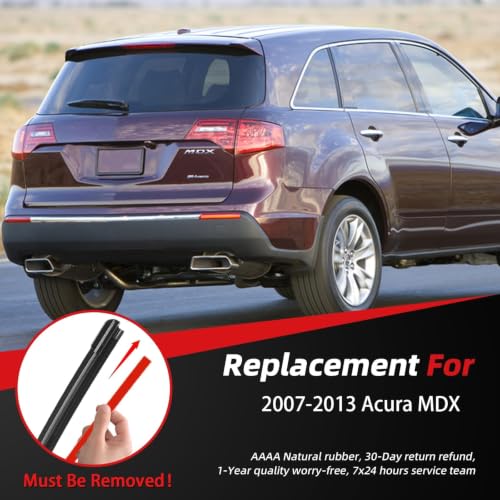 26"+21"+12" Windshield Wiper Blades Replacement for Acura MDX 2007 (26"+21"+12")