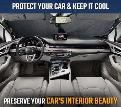2026 Upgraded Car Windshield Sun Shade (Small)