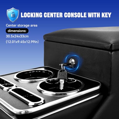 Automotive Center Console Organizer Between Seat