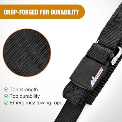Tie Down Kits 2 PCS 2" x 48" Adjustable Boat Trailer Straps (2in x 48in Boat Trailer Straps)