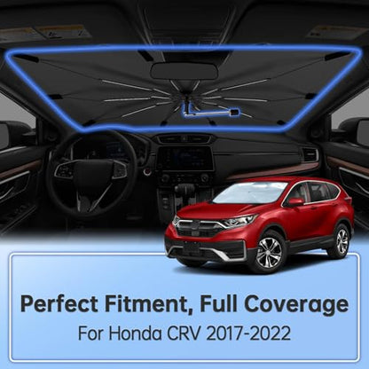 Windshield Sun Shade Umbrella for Honda CRV 2017 (For Honda CRV 2017-2022)