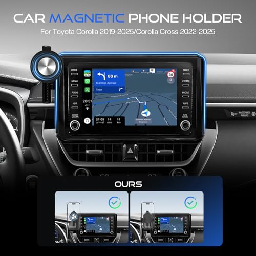 Magnetic Car Phone Holder for Toyota Corolla 2019 (Auto-Look+Magnetic / Toyota Corolla 2019-2026)