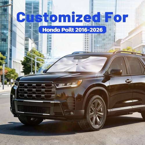 Car Windshield Sun Shade Umbrella for Honda Pilot 2016 (For Honda Pilot 2016-2026)