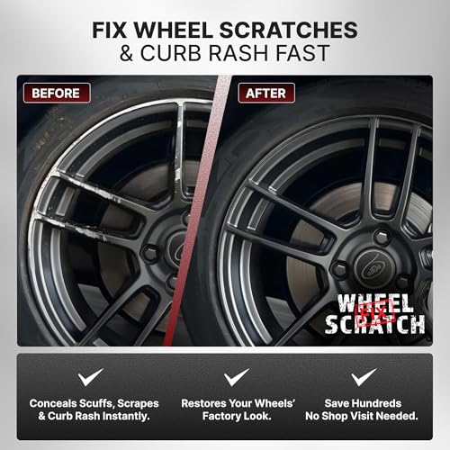 Anthracite Rim Touch Up Paint Wheel Scratch Repair Kit (Gray - Anthracite - Kit)