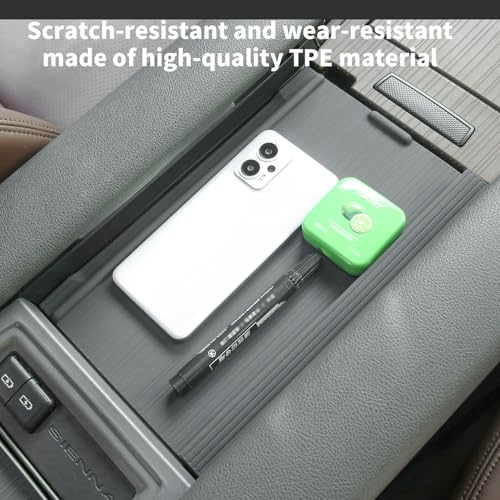 Silicone Center Console Armrest Cover for Toyota Sienna 2021 (Center Console Armrest Cover)