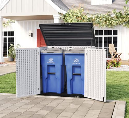 Storage Shed Weather Resistance (Off-White)
