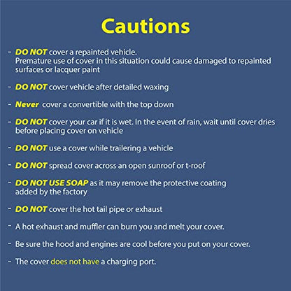 DaShield Ultimum Series Car Cover for Cadillac DeVille 1965 (fits Cadillac DeVille 1965-1984 Upgraded Material)