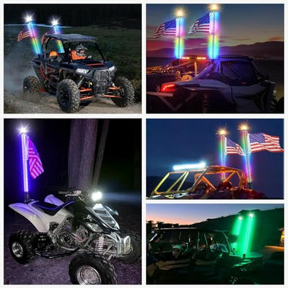 2Pack 2FT Fat Whip Lights (Fat 2Pack 2FT)