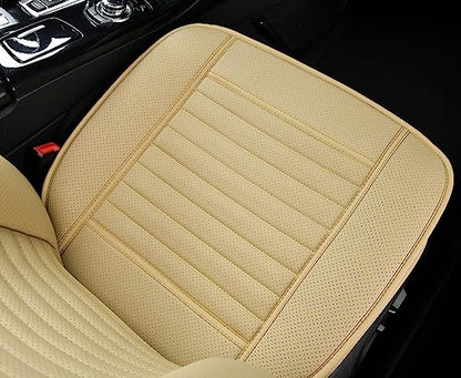 2pc Car Seat Covers (Beige / 2x Front Seat Covers)