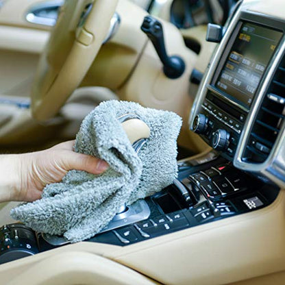 Microfiber Towels for Cars (Grey)