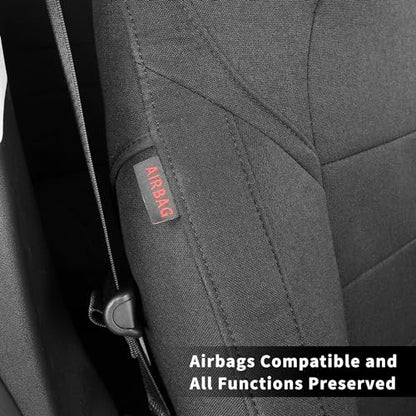 CRV Car Seat Covers Custom Fit for Honda 2023 (Black / 2023-2026 CRV LX,EX,EX-L,Sport,Hybrid,Trailsport)