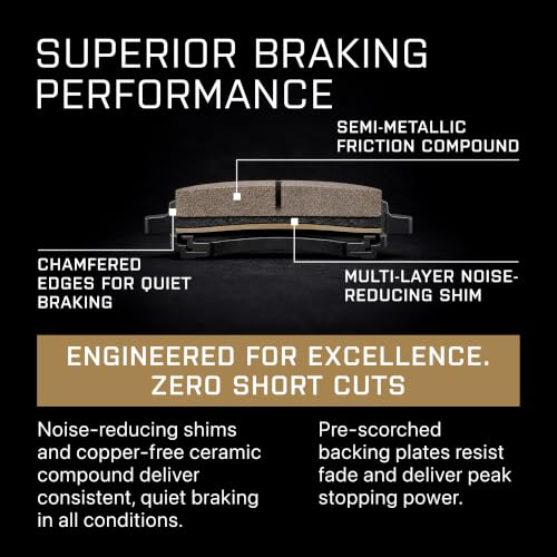Premium Front Brake Pads for 10 (BP1333-M)