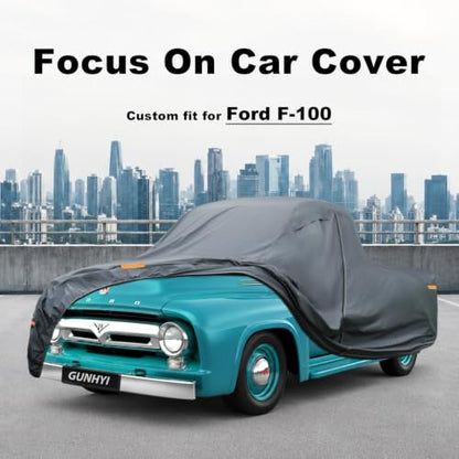 Premium Truck Cover Custom Fit Ford F (08 Ford / 8.21 Ford F-100)