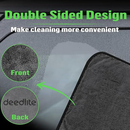 Bath Wipes Shower Cleaning Cloths (3pack / 15.75*15.75 INCH)