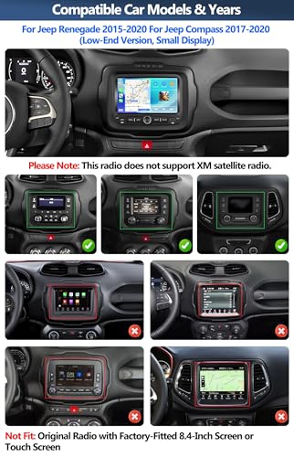 4G+128G Car Radio for Jeep Renegade 2015