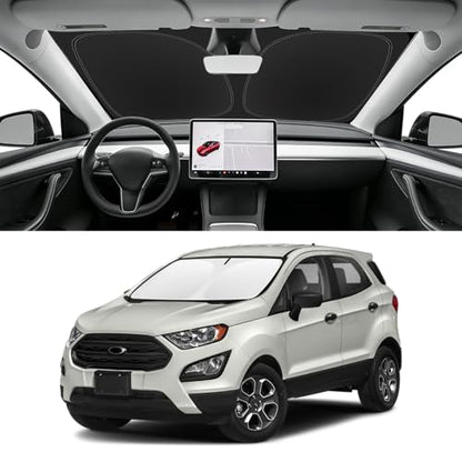 Custom Fit Windshield Sun Shade for Ford EcoSport 2018 (for 2018-2022 Ford EcoSport)
