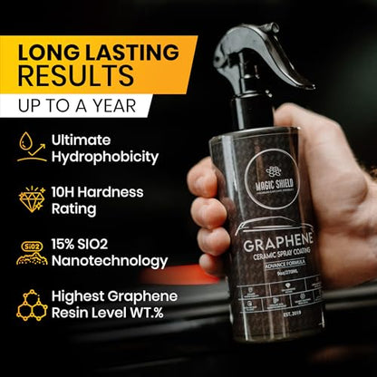 Graphene Ceramic Spray Coating for Cars (16 Fl Oz (Pack of 1))