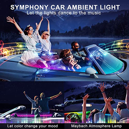 Dreamcolor Acrylic Interior Car LED Strip Light with Wireless APP (Dreamcolor 22 in 1)