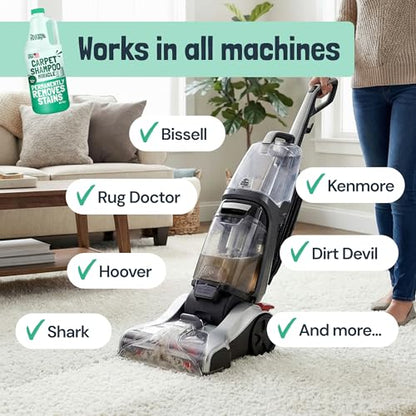 Carpet Cleaner Shampoo Solution for Machines (32 Fl Oz (Pack of 1))