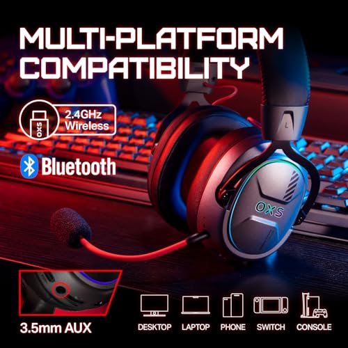 Storm G2 Wireless Gaming Headsets (Black)