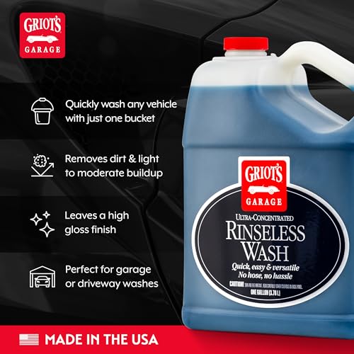 Rinseless Wash for Car Cleaning and Detailing