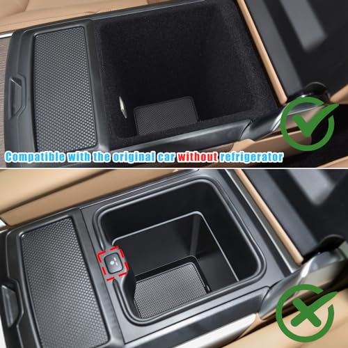 Car armrest Organizer Storage Box Compatible with Land Rover Range Rover Sport (QT-803/T)