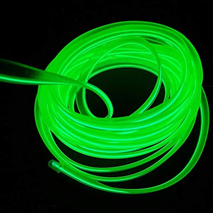 El Wire Neon Light Interior Car Light (Fluorescent green / 5m)
