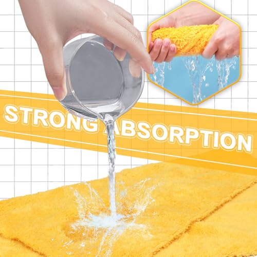 Car Wash Towels 16x16 (Yellow)