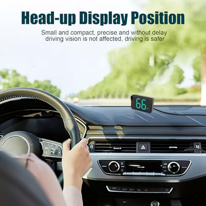 GPS Digital Speedometer for Car MPH (2025 New with Bracket & Charger)