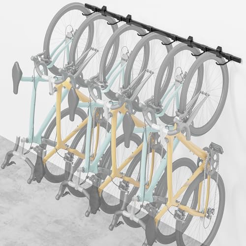 Enhanced Garage Bike Rack (6 Bike Racks)