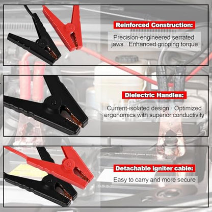 Jump Starter Compatible with Milwaukee 18V Batteries