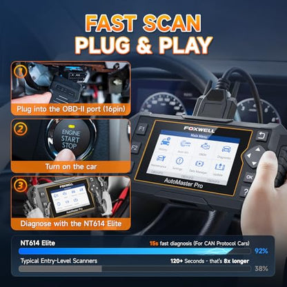 2026 FOXWELL NT614 Elite OBD2 Scanner
