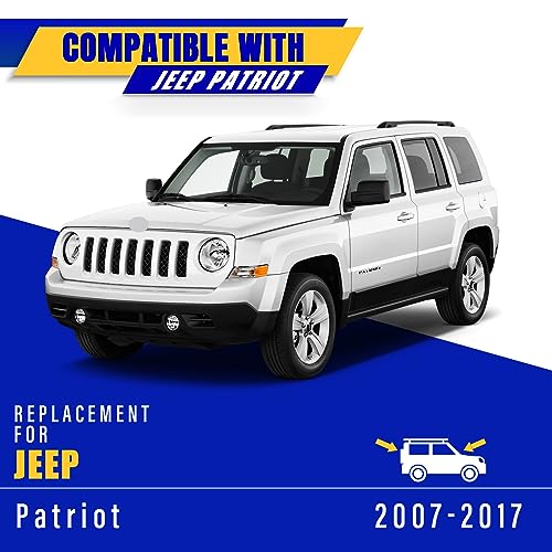 3 Wipers Fits Jeep Patriot 2007 (21"/21"/10")