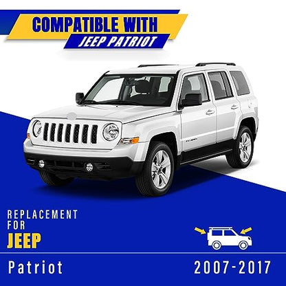 3 Wipers Fits Jeep Patriot 2007 (21"/21"/10")