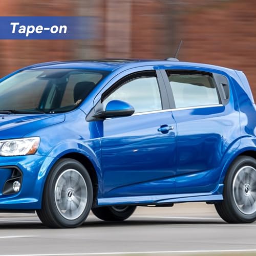 Window Visors Rain Guards for 2012 (2012-2020 Chevy Sonic Hatchback)
