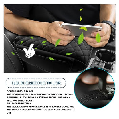 2026 Passport Armrest Cover for Honda Passport 2026 Accessories Thicken Soft & Comfy Center Console Cover Compatible with 2024 (2026+ Honda Passport)