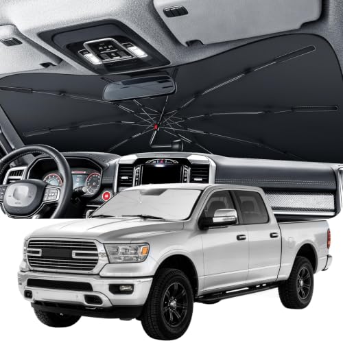 2026 Upgraded Windshield Sun Shade Umbrella (For RAM / For RAM)